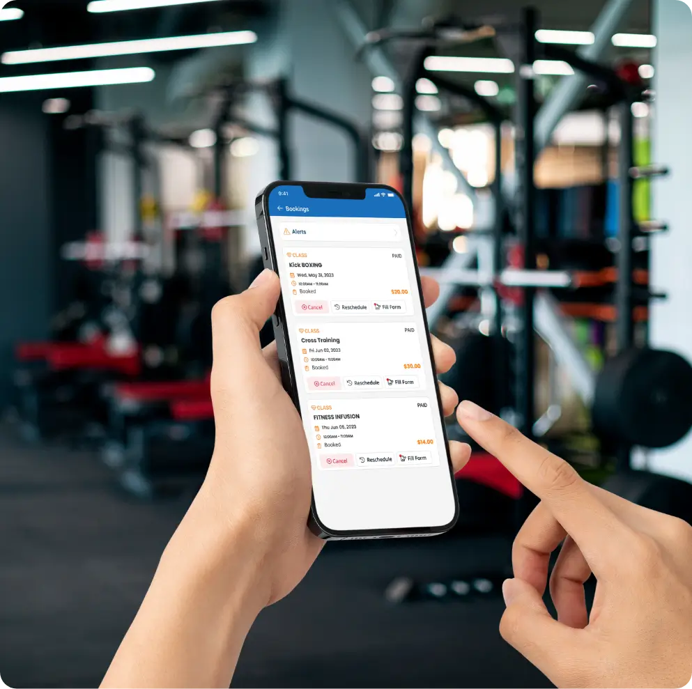 gym management software for scheduling classes