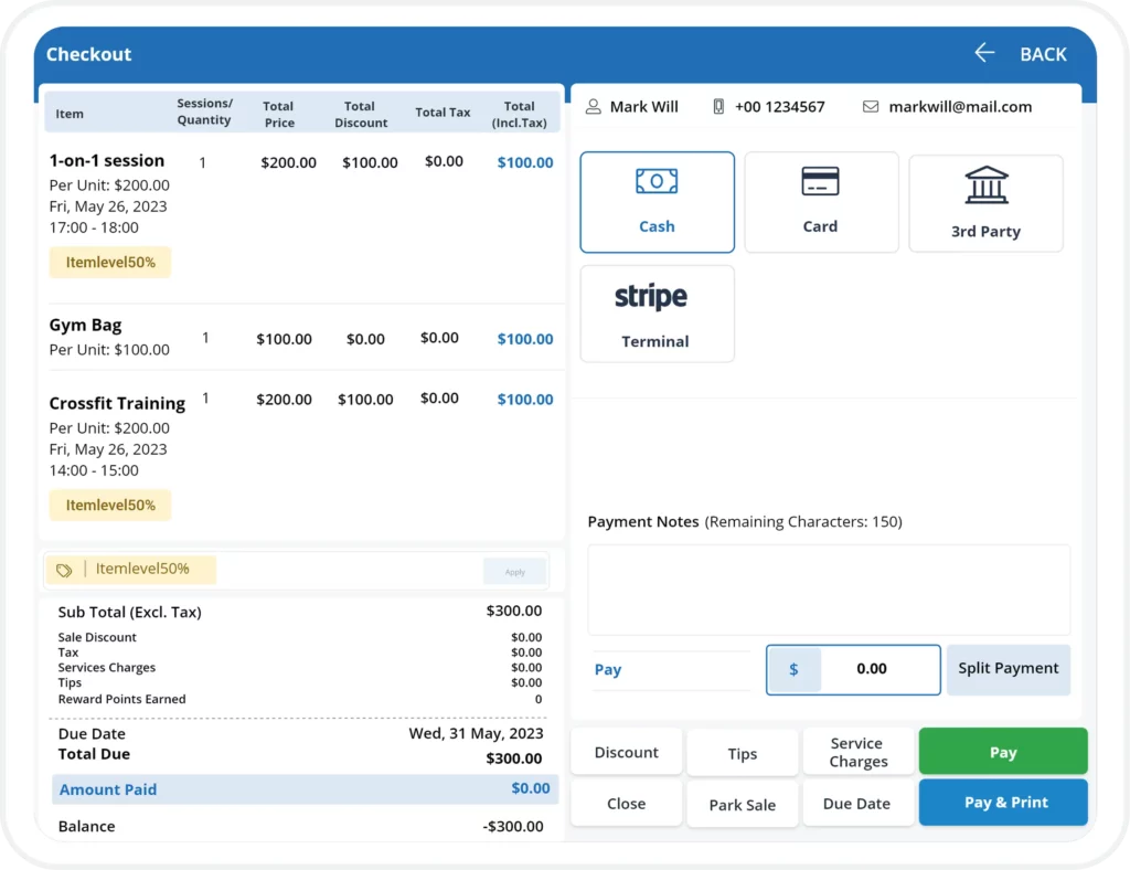 gym management software with dynamic promo codes for your gym