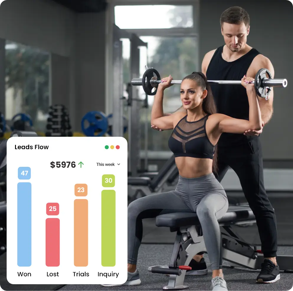 gym software with Lead Management
