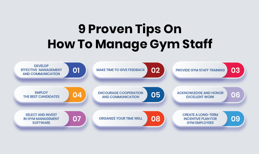 9 proven tips on how to manage gym staff