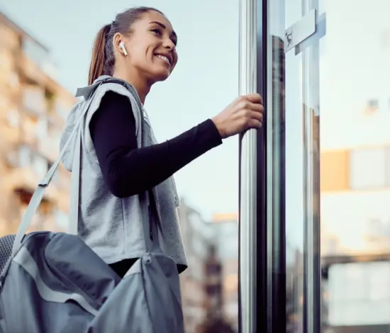 Gym management software with access control for franchise