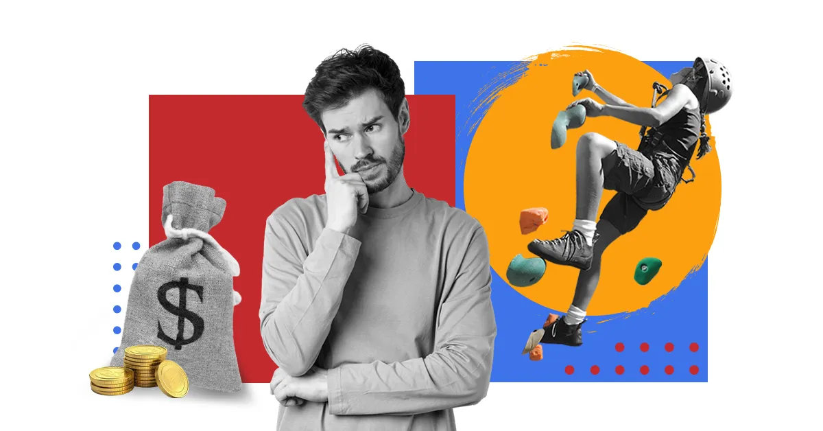 How much is the cost of opening a climbing gym