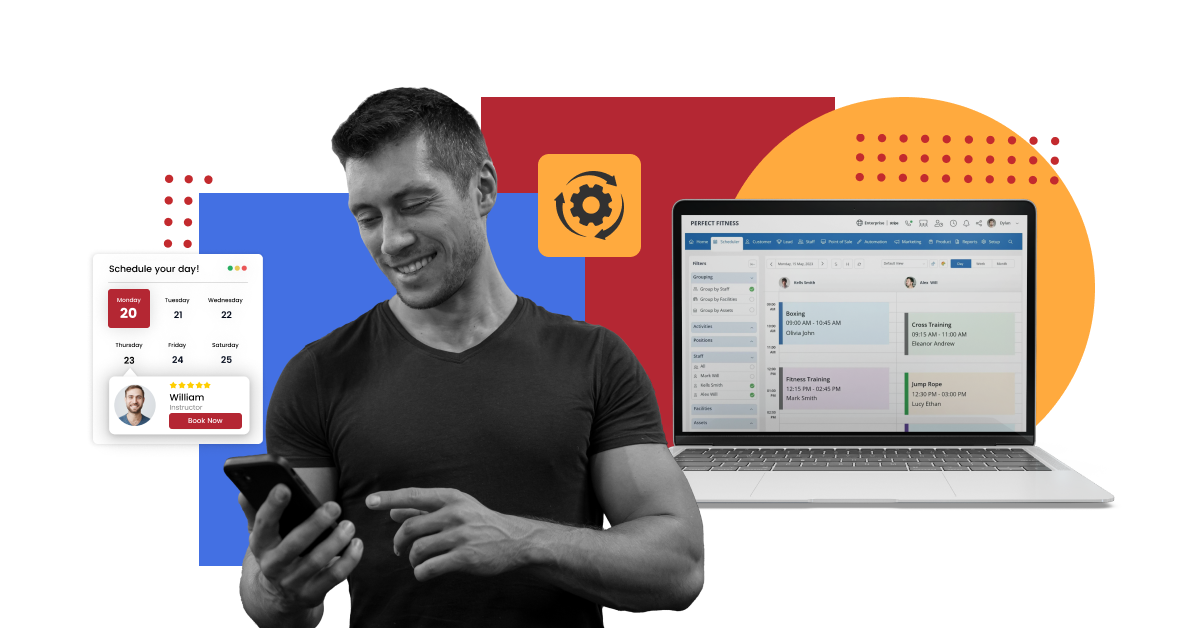 online scheduling software for fitness
