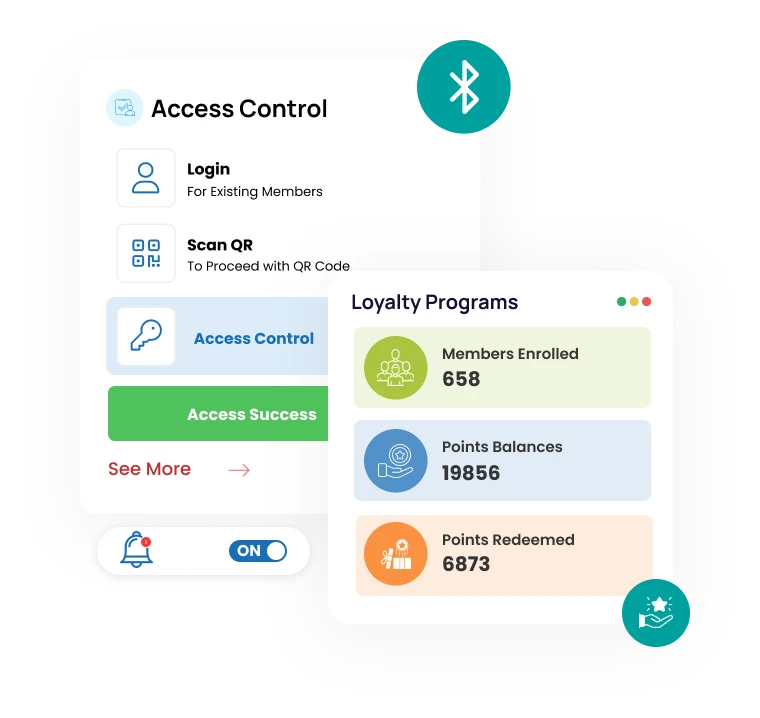 Cloud-based gym management software