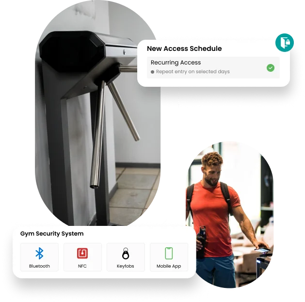 Gym access control system