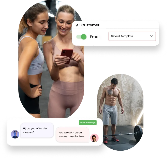 Gym marketing software