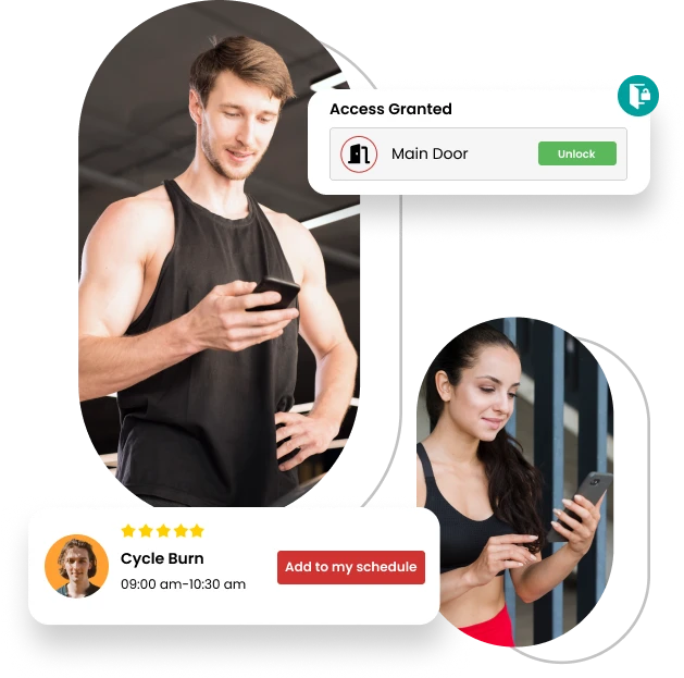 Gym Custom Mobile App for easy operations