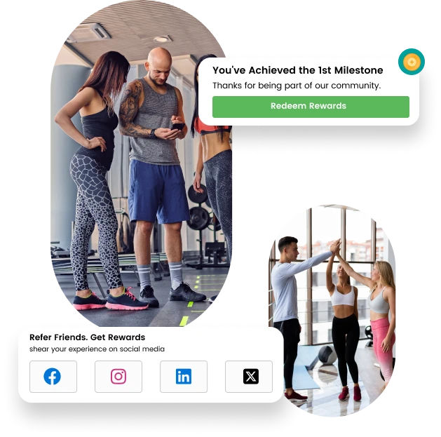 Gym Loyalty program software