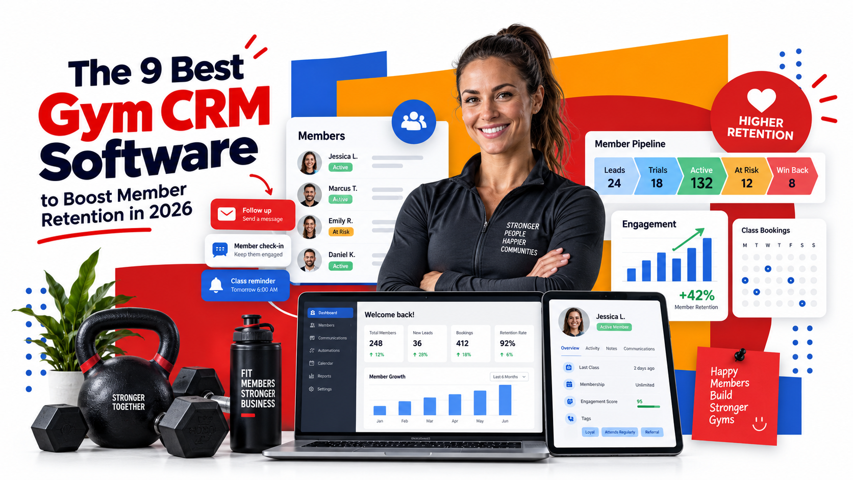 The 9 best gym CRM software to boost member retention in 2026